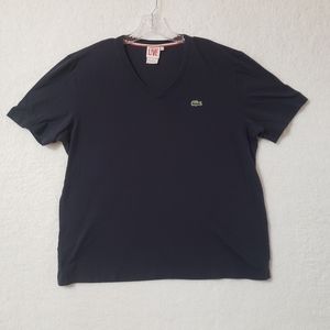 🚫SOLD🚫Lacoste live mens V-neck t shirt size 7 (XXL)